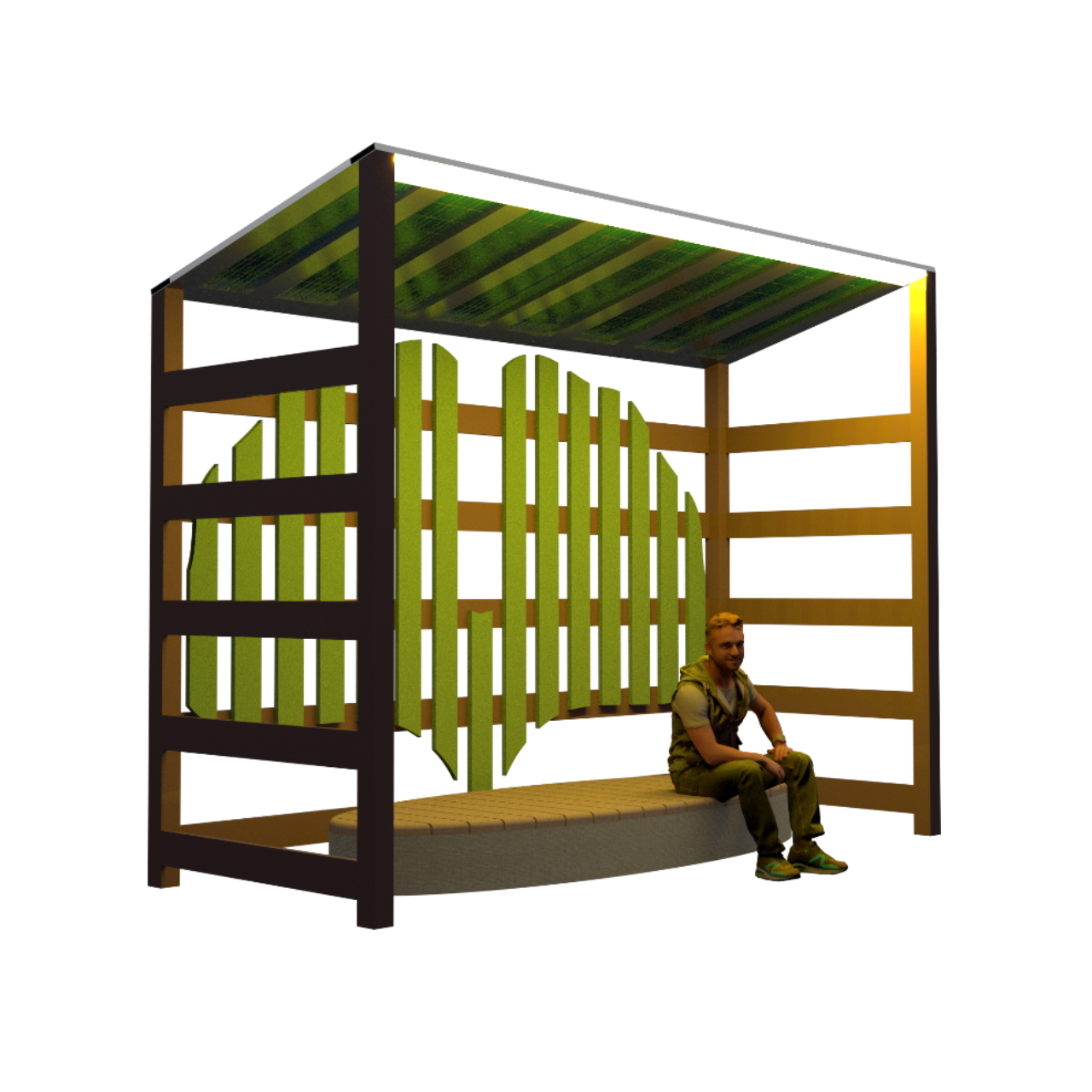 Solar Tree Light View