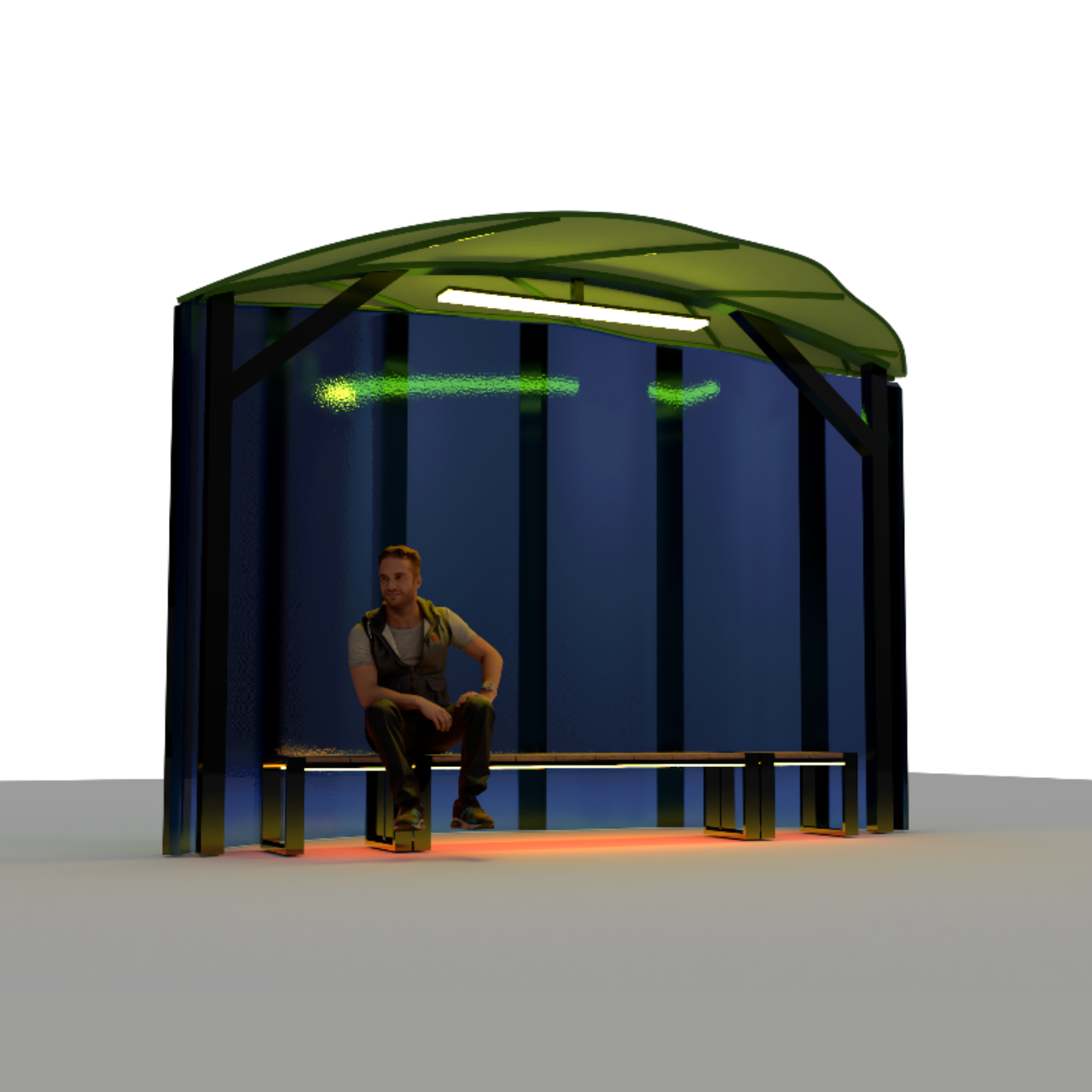 Solar Tree Light View